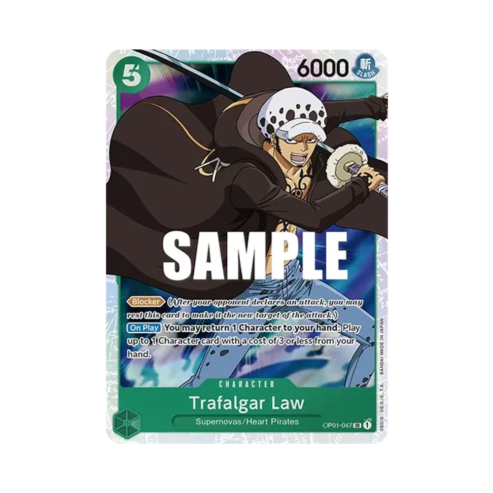 Trafalgar Law SR [OP01-047] [EN](Booster Pack "ROMANCE DAWN")