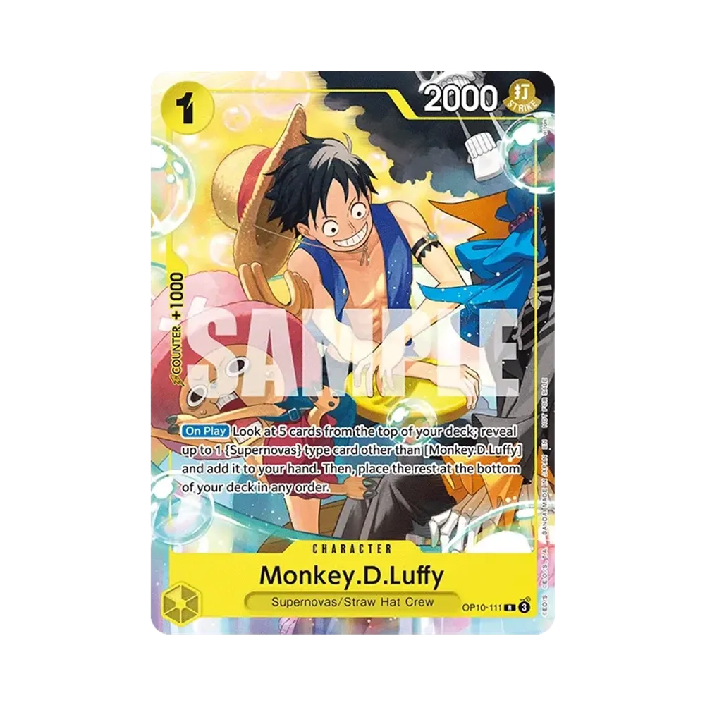 Monkey.D.Luffy R [OP10-111][EN](Promotional Card "Welcome Pack 2026 Vol. 1")