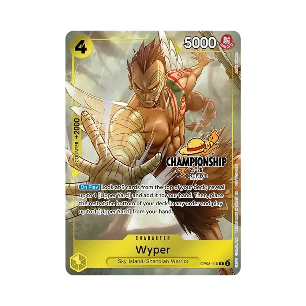 Wyper R [OP08-110] [EN](Promotional Card "CS 25-26 Celebration Pack")