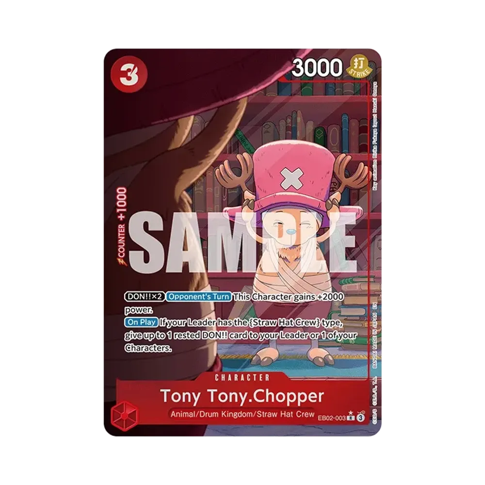 Tony Tony.Chopper R-P [EB02-003] [EN](Extra Booster "Anime 25th Collection")