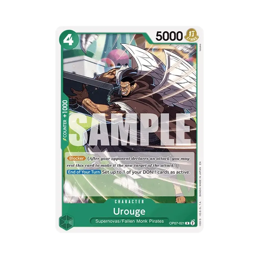 Urouge R [OP07-021] [EN](Start Deck "GREEN Jewelry Bonney")