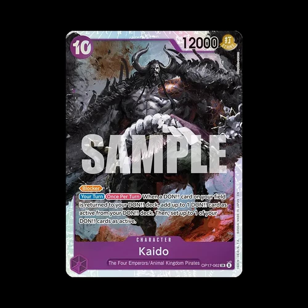 Kaido SR [OP17-062][EN](Booster Pack "THE WORLD’S STRONGEST WARRIORS")
