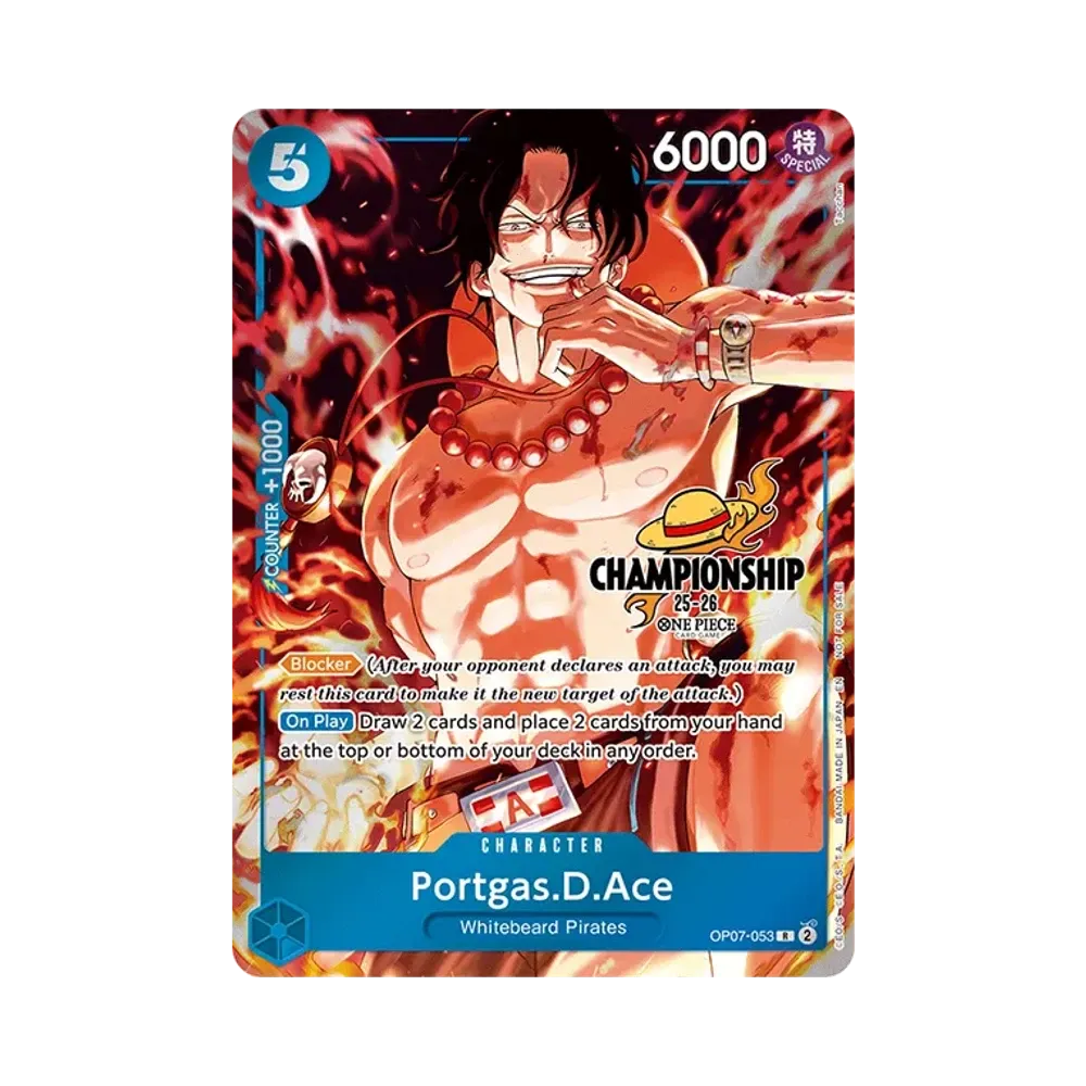 Portgas.D.Ace R [OP07-053] [EN](Promotional Card "CS 25-26 Celebration Pack")
