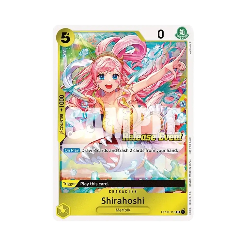 Shirahoshi UC [OP03-116] [EN](Promotional Card "ST-15~ST-20 Release Event Winner Pack")