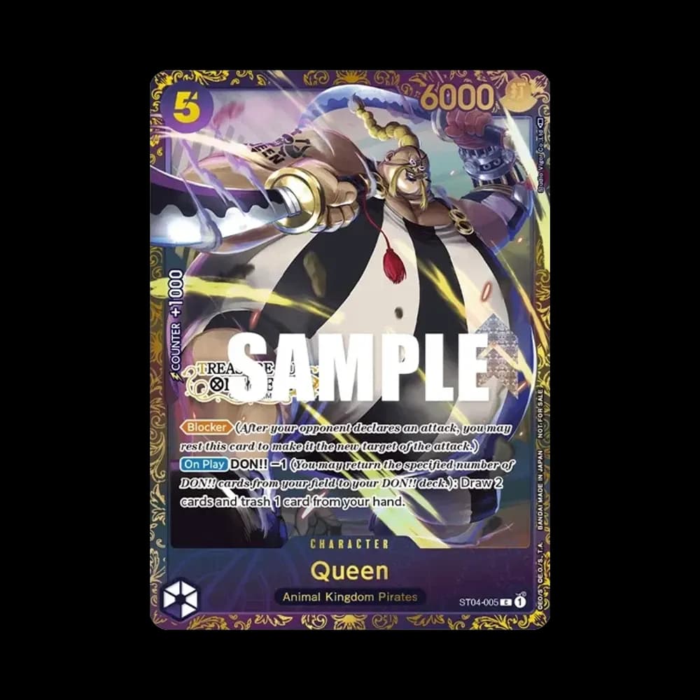 Queen C-P [ST04-005] [EN](Promotional Card "Treasure Cup")