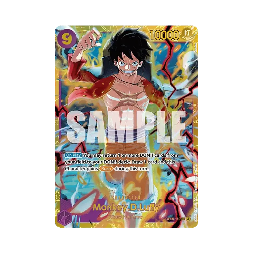 Monkey.D.Luffy SEC [OP09-119] [EN](Booster Pack "Emperors in the New World")