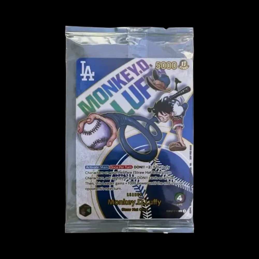 Monkey.D.Luffy L [EB02-010] [EN](Promotional Card "ONE PIECE Card Game x Los Angeles Dodgers")
