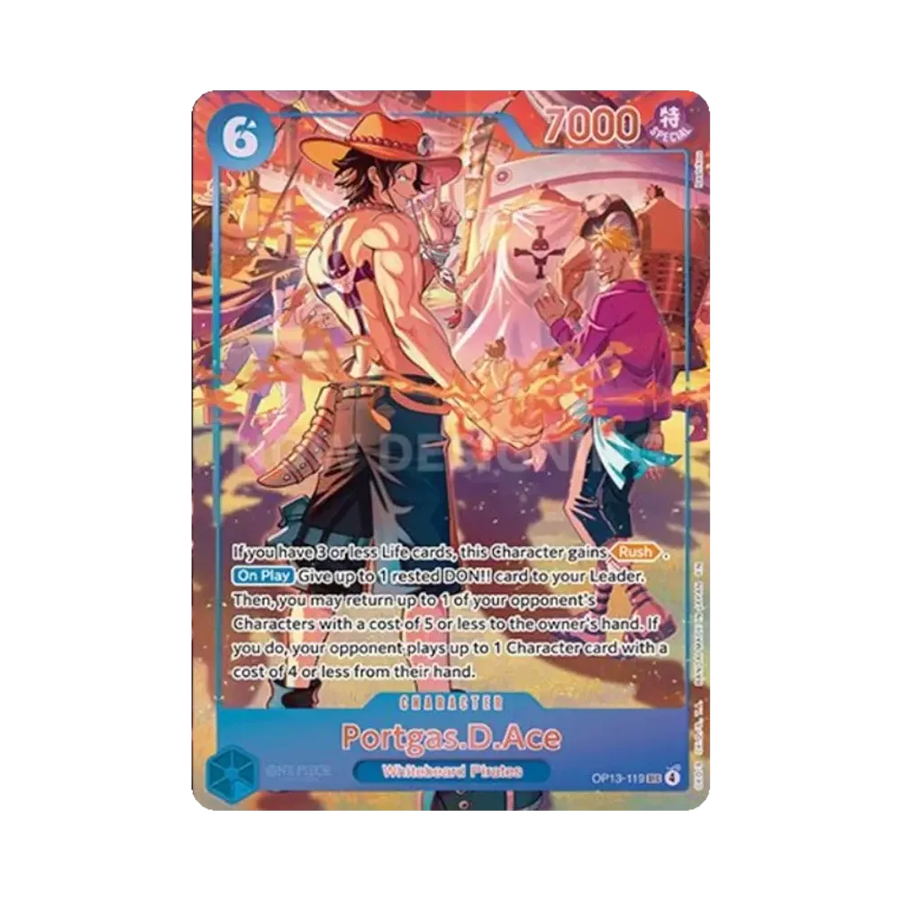 Monkey.D.Luffy SEC [OP13-119][EN](ANNIVERSARY SET "English Version 3rd Anniversary Set")