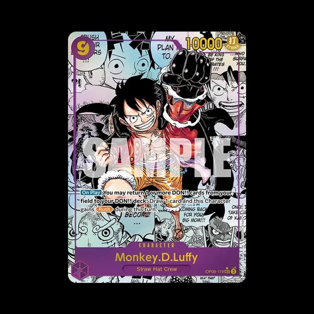 Monkey.D.Luffy SEC-SP (Comic Parallel) [OP09-119] [EN](Booster Pack "Emperors in the New World")