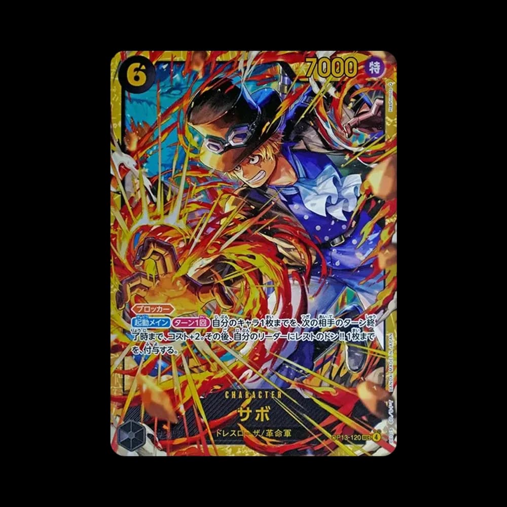 Sabo SEC [OP13-120](Booster Pack "CARRYING ON HIS WILL")
