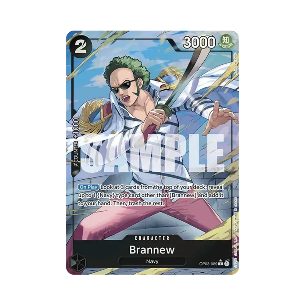 Brannew R-P [OP03-089] [EN](Premium Booster "ONE PIECE CARD THE BEST")