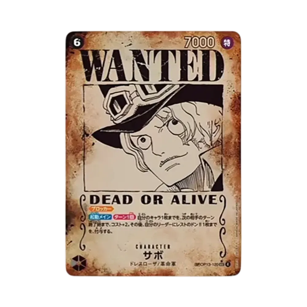 Sabo : Wanted SEC-SPC [OP13-120](Booster Pack "CARRYING ON HIS WILL")