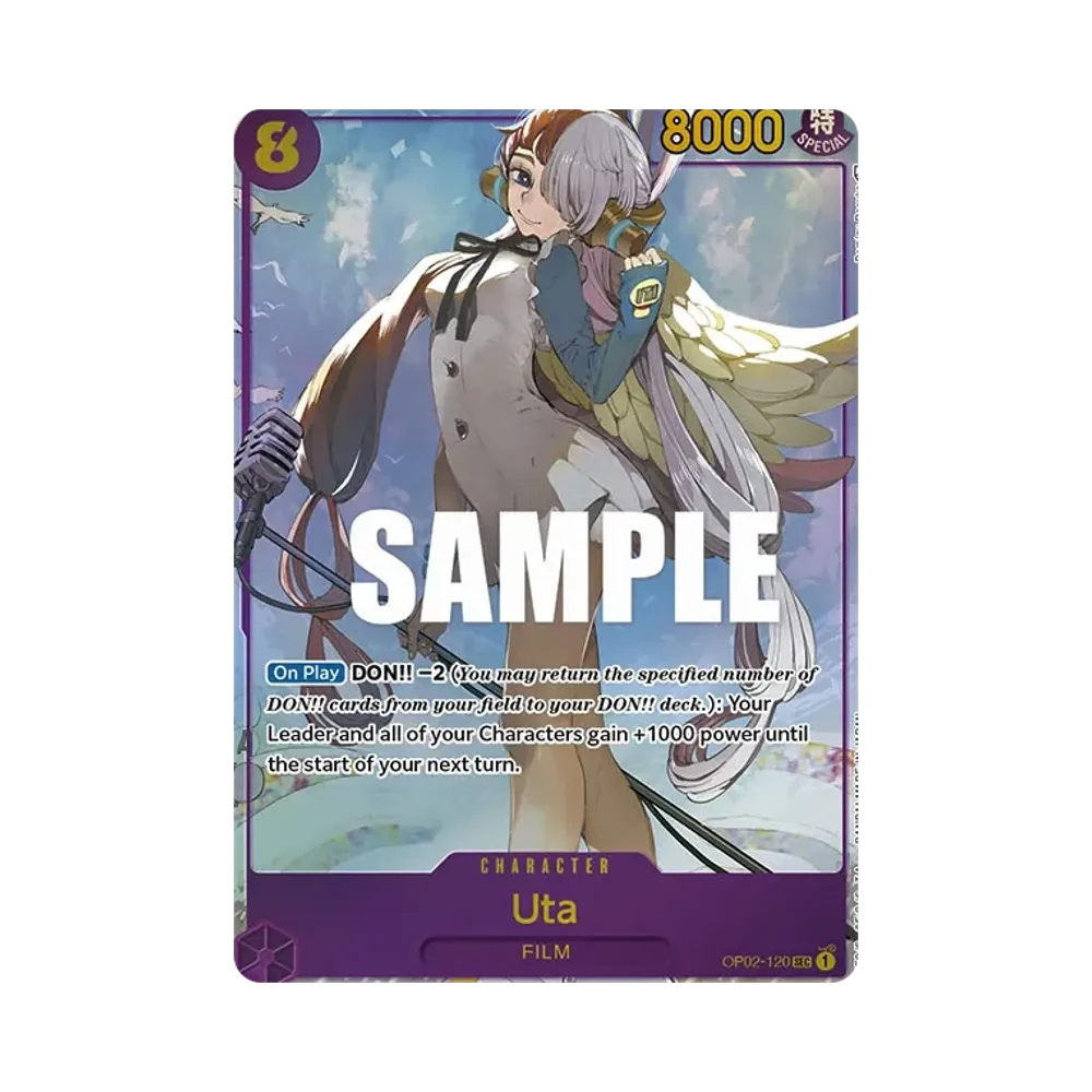 Uta SEC-P [OP02-120] [EN](Booster Pack "Paramount War")