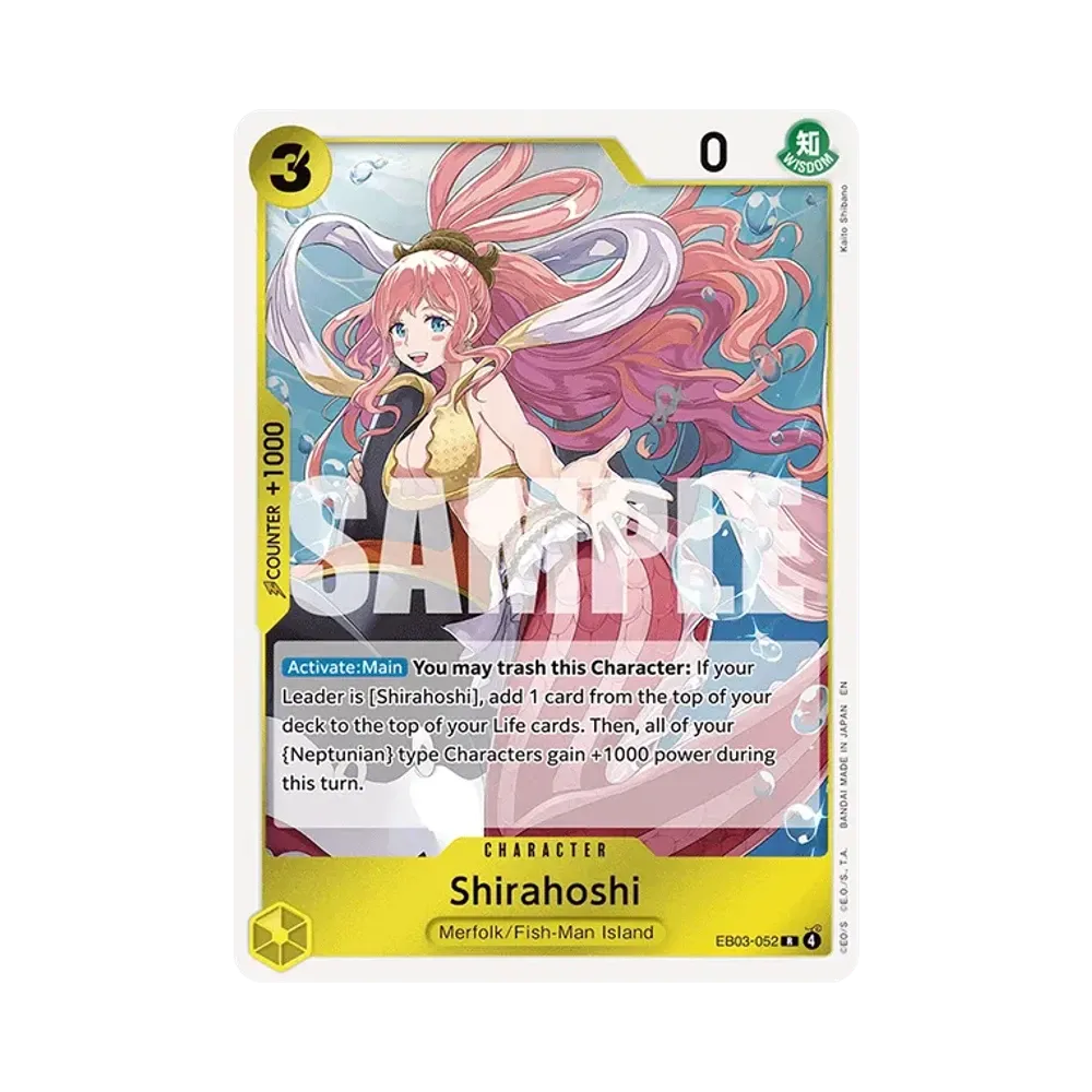 Shirahoshi R [EB03-052][EN] (Extra Booster "HEROINES EDITION")