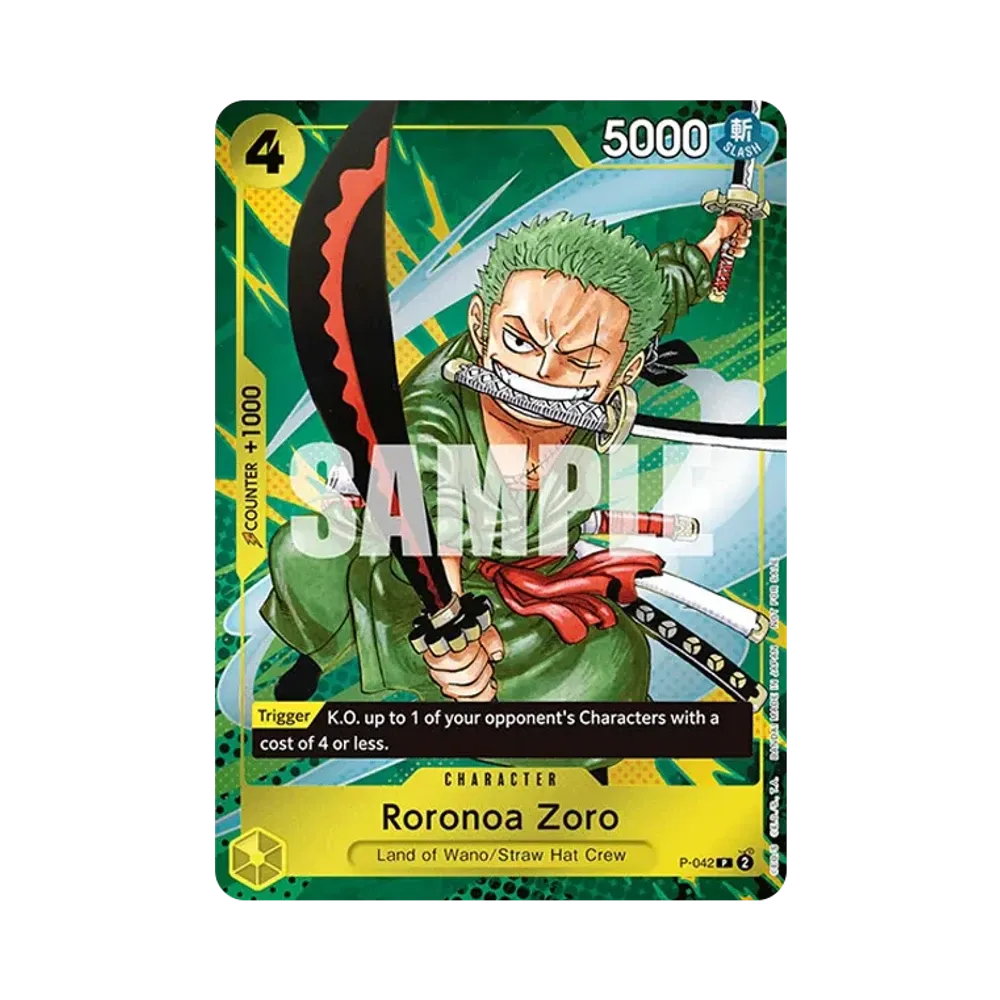 Roronoa Zoro P [P-042] [EN](Promotional Card "Event Pack Vol. 3")