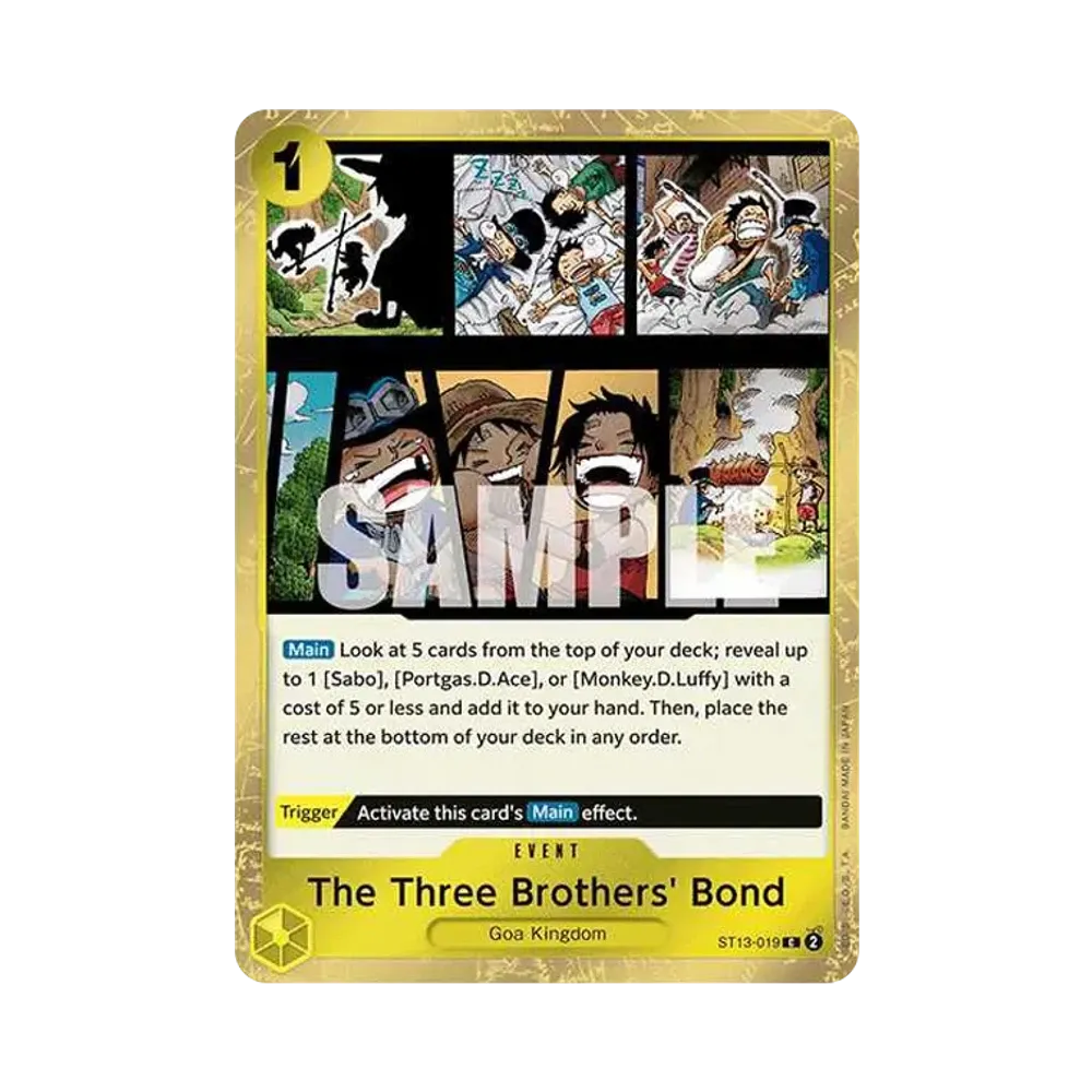 The Three Brothers' Bond C [ST13-019] [EN](Ultra DecK "The Three Brothers")
