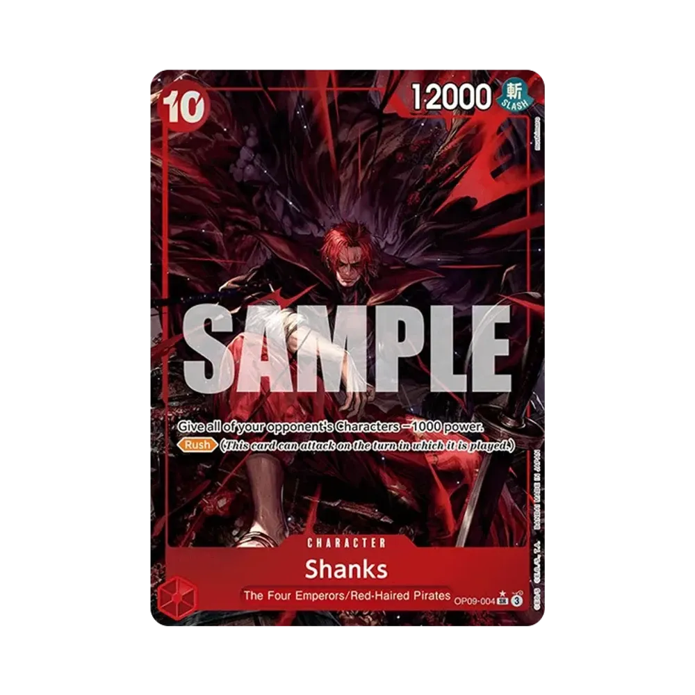 Shanks SR-P [OP09-004] [EN](Booster Pack "Emperors in the New World")
