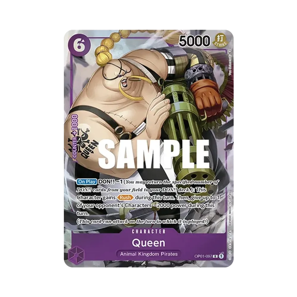 Queen R-P [OP01-097] [EN](Booster Pack "ROMANCE DAWN")
