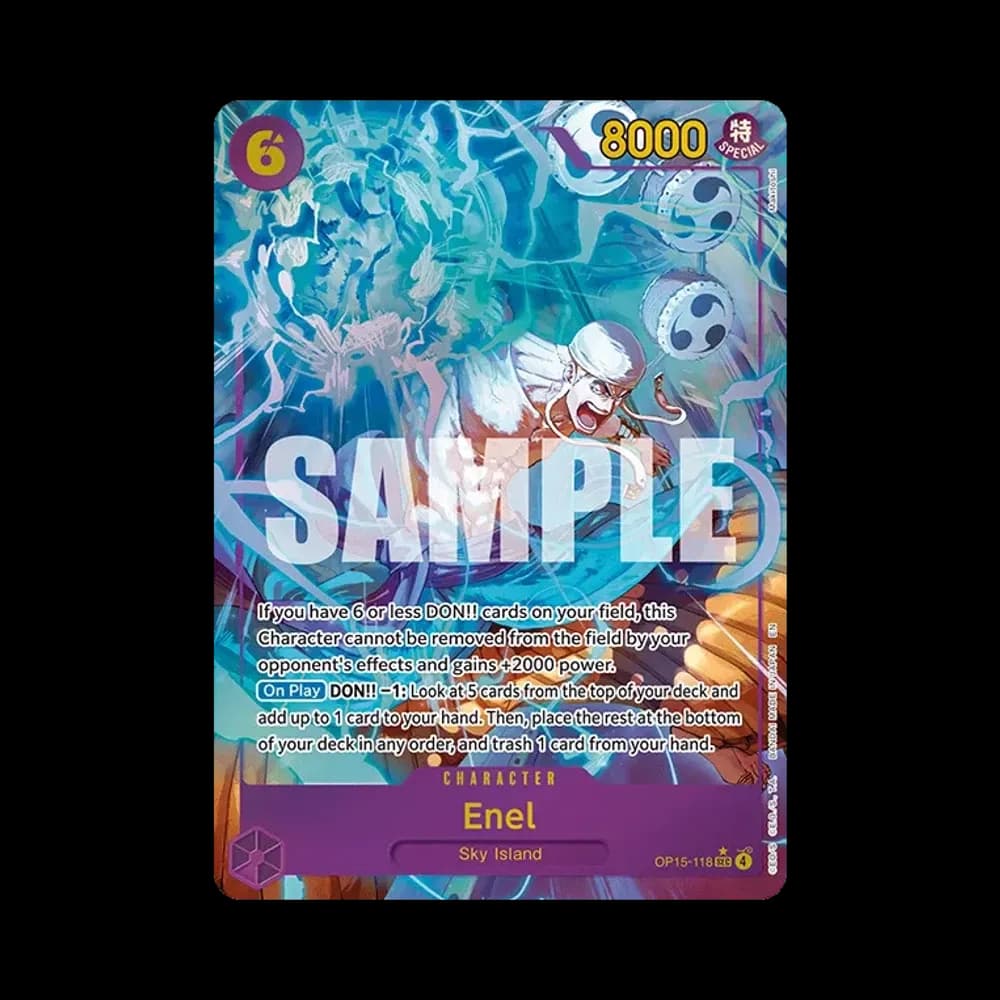 Enel SEC-P [OP15-118][EN](Booster Pack "ADVENTURE ON KAMI’S ISLAND")