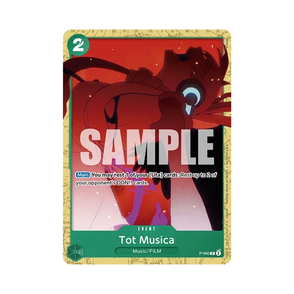 Tot Musica P [P-060] [EN](Promotional Card "ST-11 Uta Deck Battle Participation Pack")
