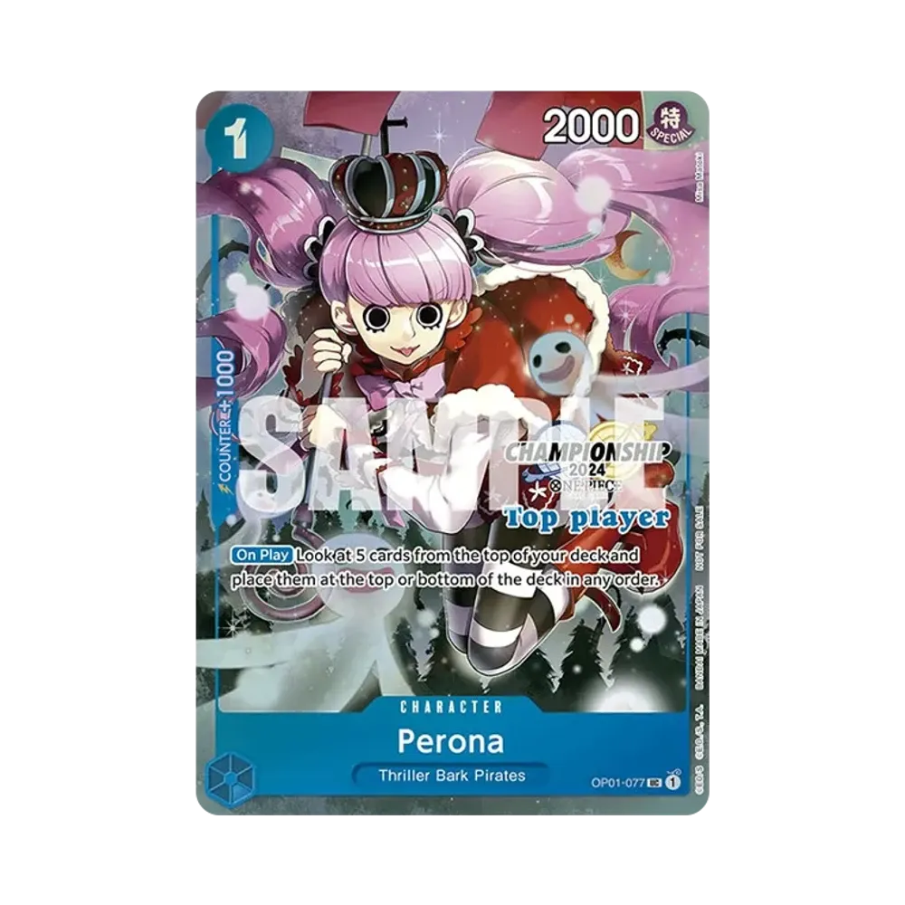 Perona UC [OP01-077] [EN](Promotional Card "Championship 2024 Top Player Pack")