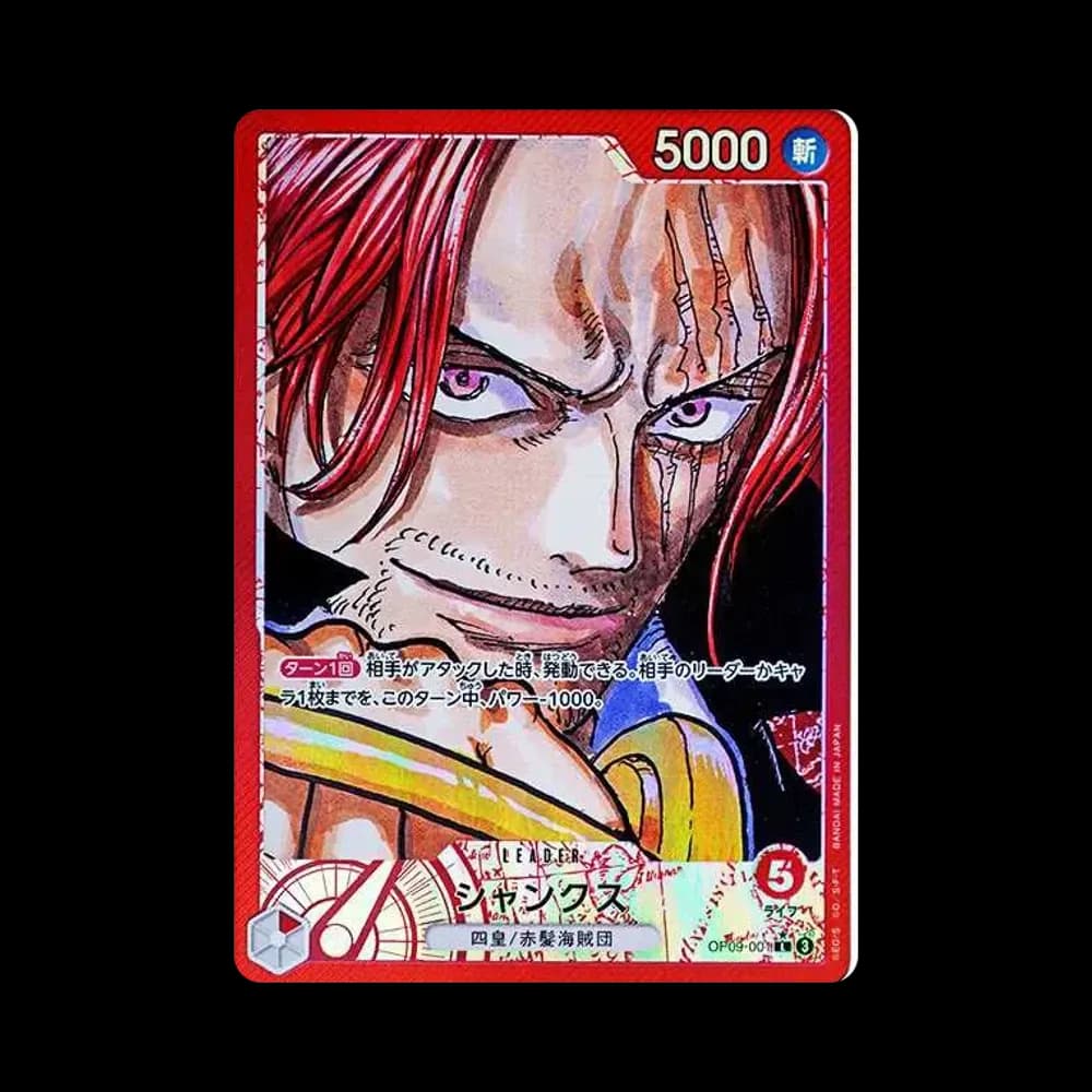 Shanks L-P [OP09-001](Booster Pack "Emperors In The New World")