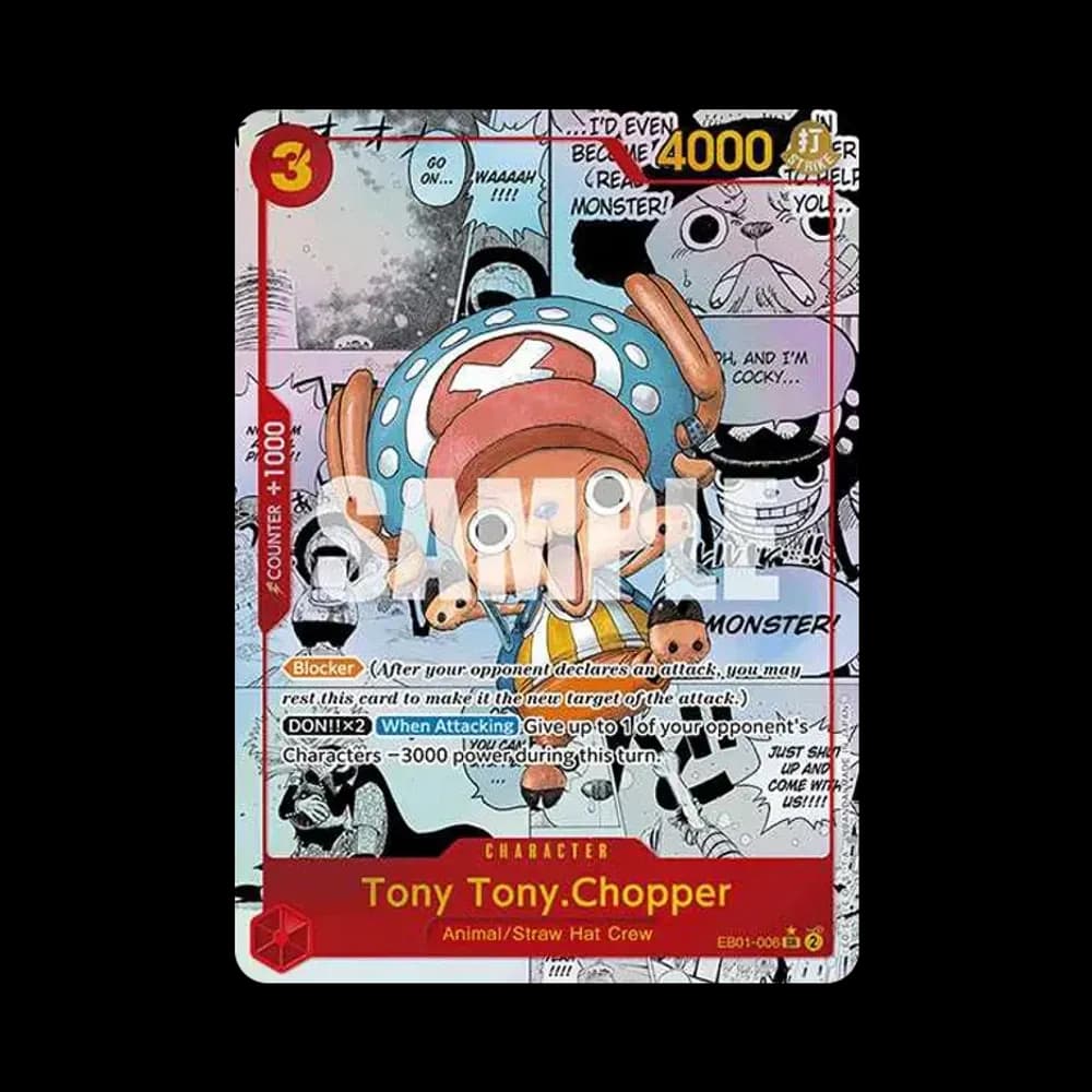 Tony Tony.Chopper SR-SP (Comic Parallel) [EB01-006] [EN](Extra Booster "Memorial Collection")