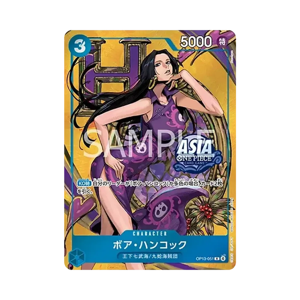 Boa Hancock R [OP13-051][Aisa ver.](Promotional Card "Mini-tin Pack Set vol.3")