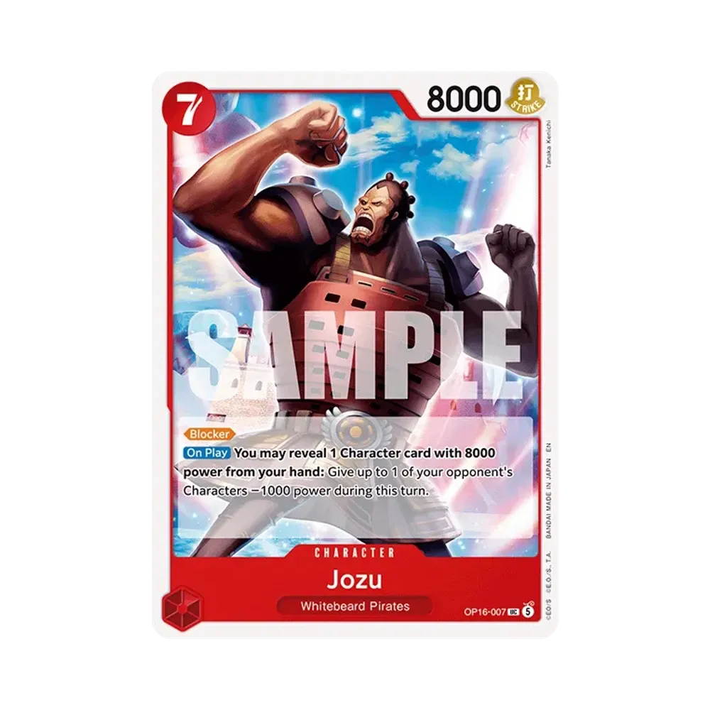 Jozu UC [OP16-007][EN](Booster Pack "THE TIME OF BATTLE")