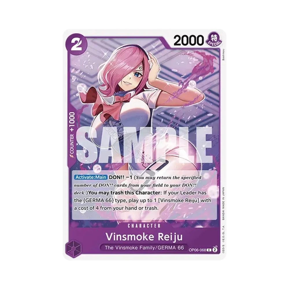 Vinsmoke Reiju C [OP06-068] [EN](Premium Booster "ONE PIECE CARD THE BEST")