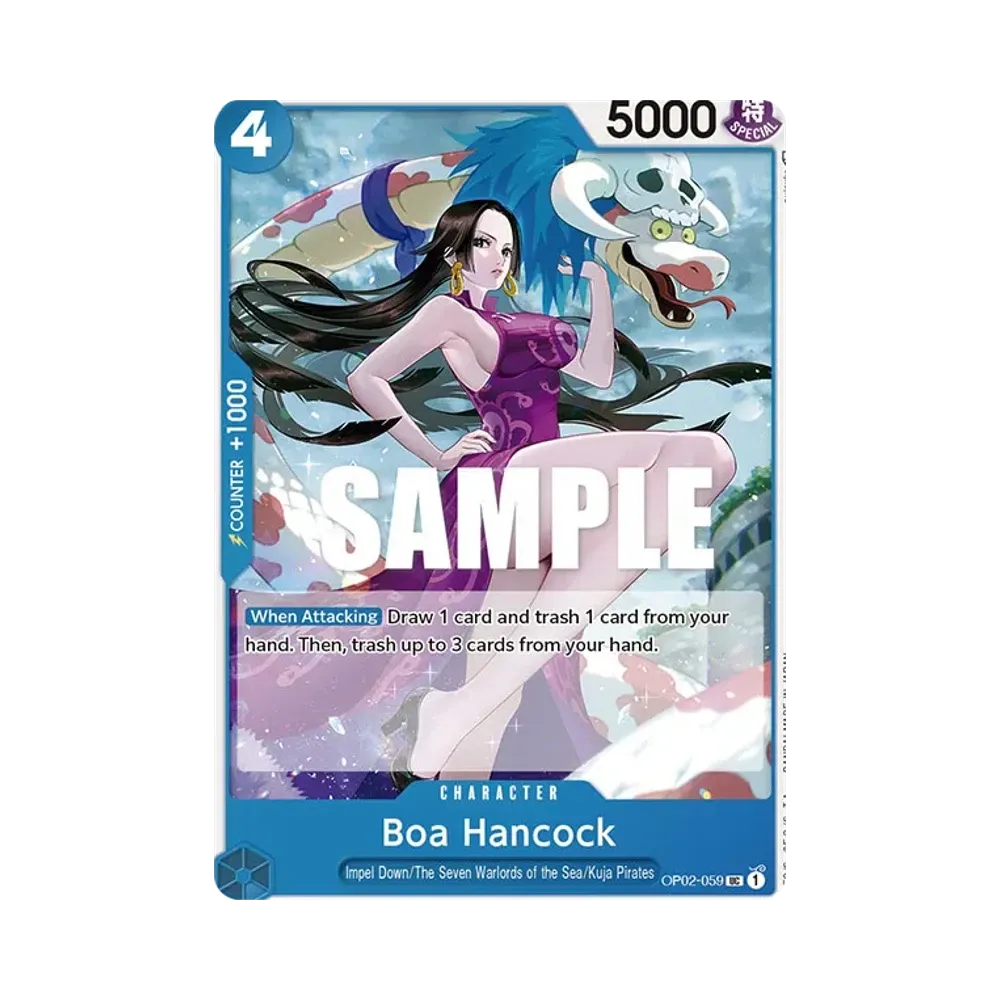Boa Hancock UC [OP02-059] [EN](Booster Pack "Paramount War")