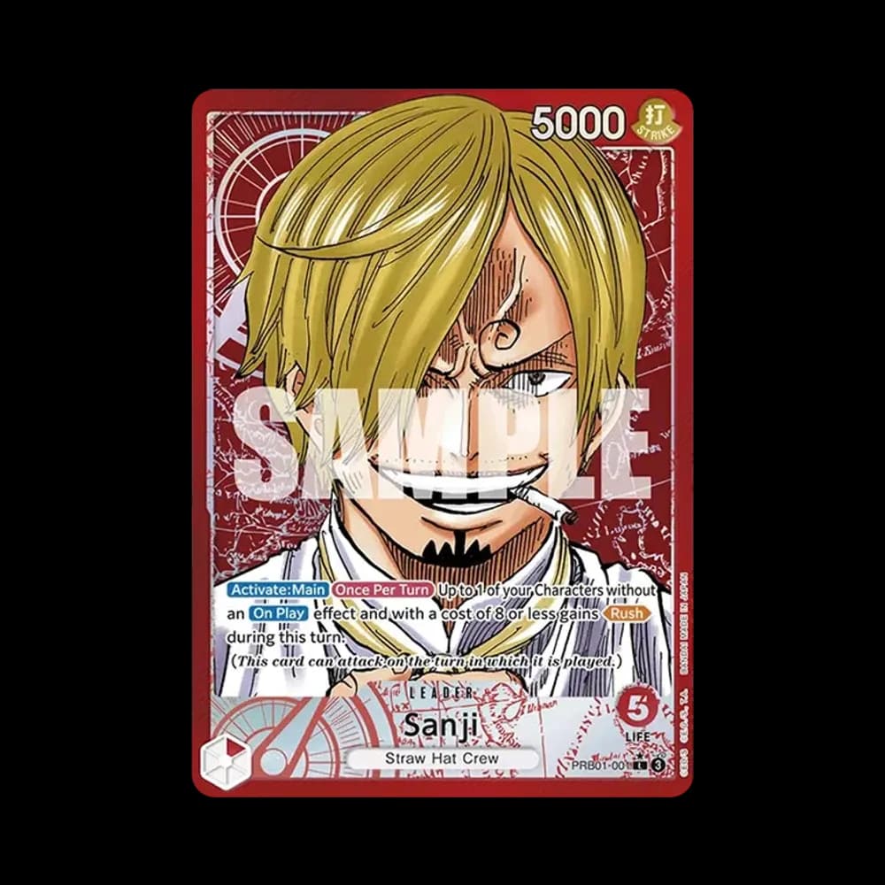 Sanji L-P [PRB01-001] [EN](Premium Booster "ONE PIECE CARD THE BEST")