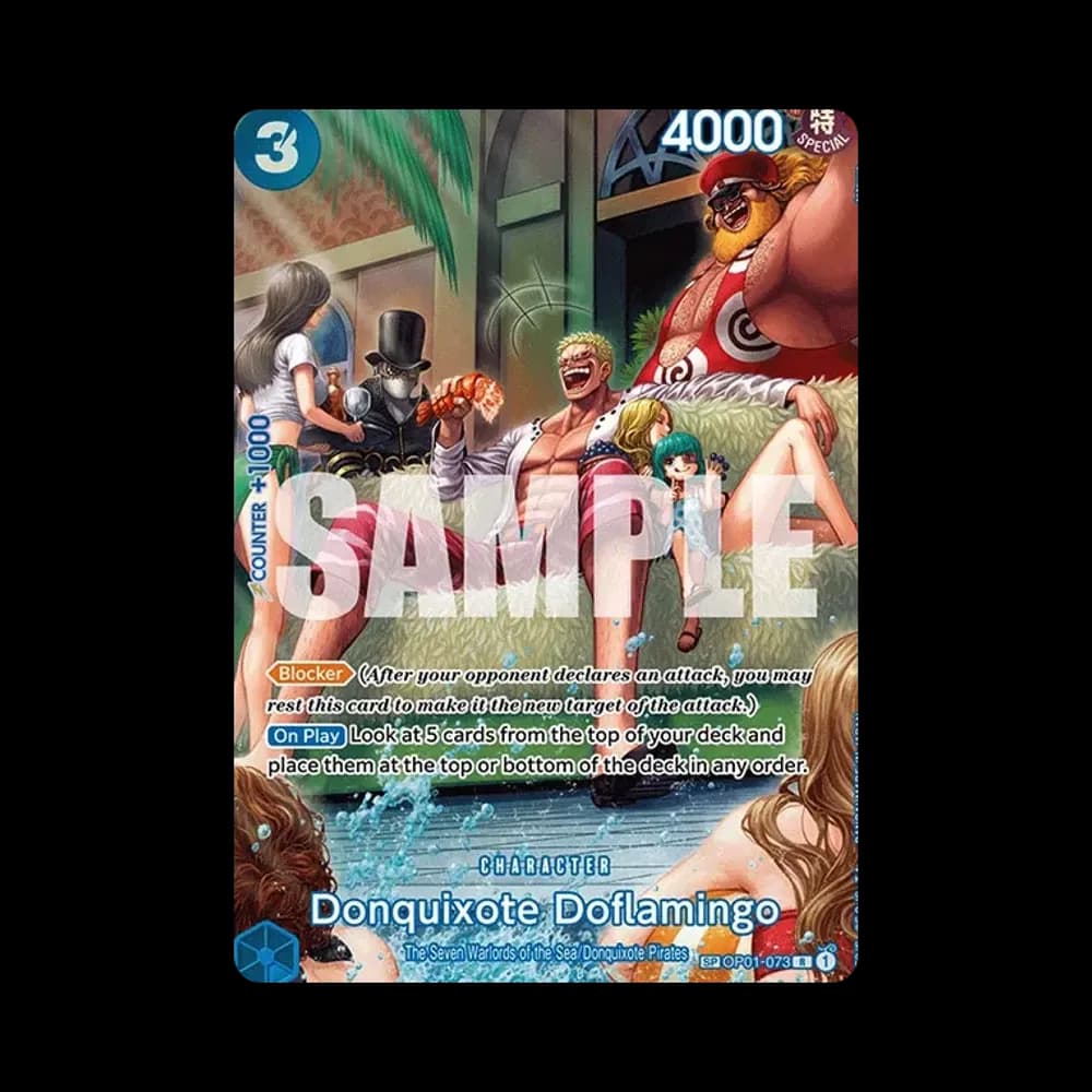 Donquixote Doflamingo SR-SPC [OP01-073] [EN](Booster Pack "500 Years In The Future")