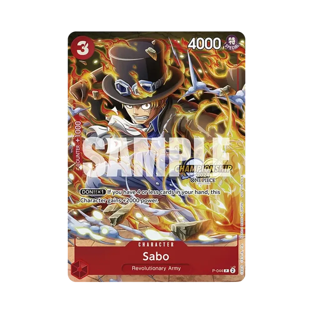 Sabo P [P-044] [EN](Promotional Card "Championship 2024 Event Pack")