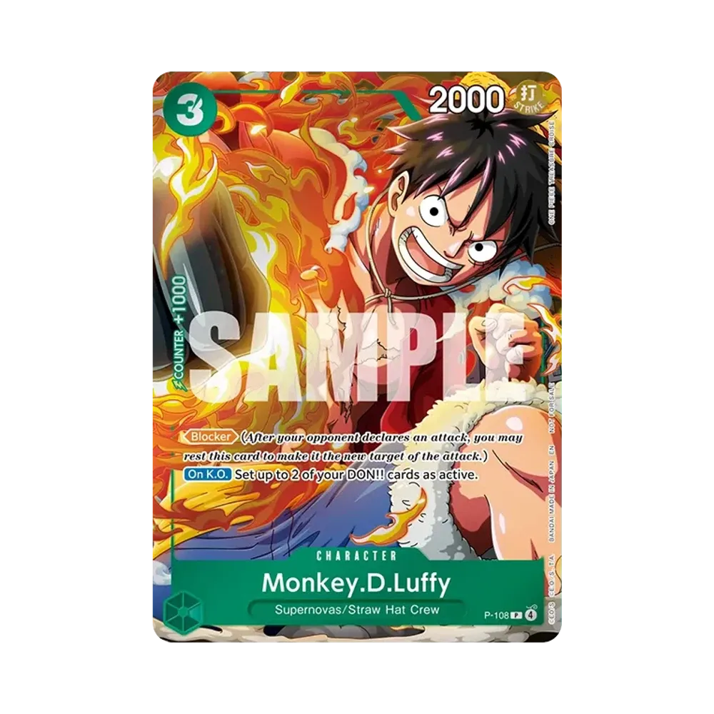 Monkey.D.Luffy P [P-108][EN](Promotional Card "Event Pack Vol.9")