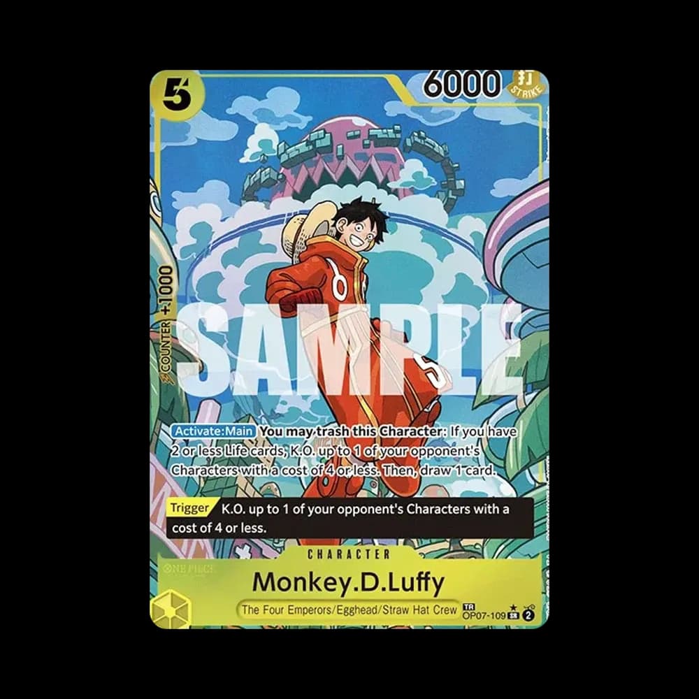 Monkey.D.Luffy SR-TR [OP07-109] [EN](Booster Pack "Two Legends")