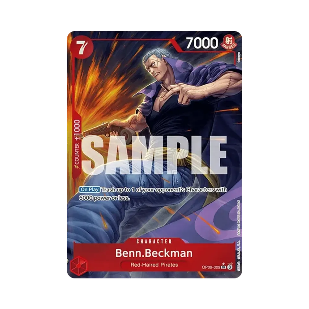 Benn.Beckman SR-P [OP09-009] [EN](Booster Pack "Emperors in the New World")