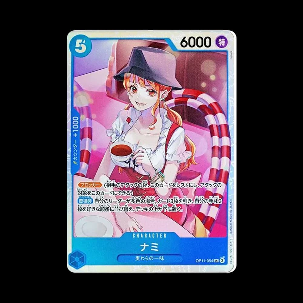 Nami SR [OP11-054](Booster Pack "A Fist of Divine Speed")