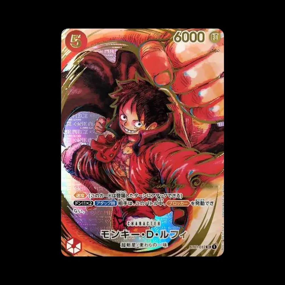 Monkey D Luffy SR-P [ST01-012] (Booster Pack Awakening of the New Era)
