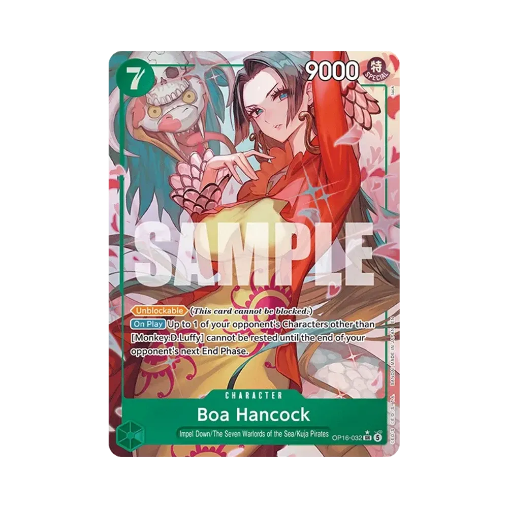 Boa Hancock SR-P [OP16-032][EN](Booster Pack "THE TIME OF BATTLE")