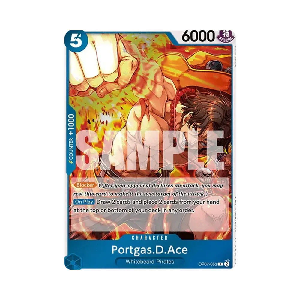 Portgas.D.Ace R [OP07-053] [EN](Booster Pack "500 Years In The Future")