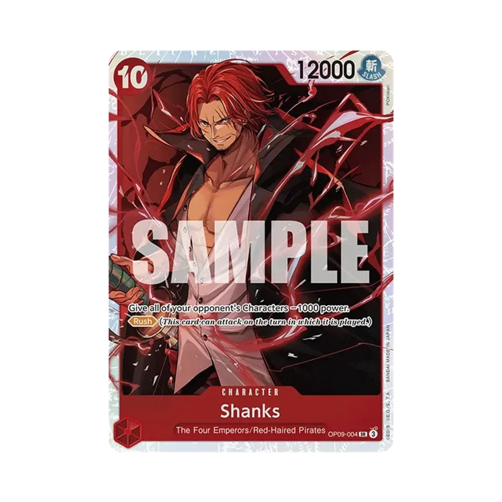 Shanks SR [OP09-004] [EN](Booster Pack "Emperors in the New World")