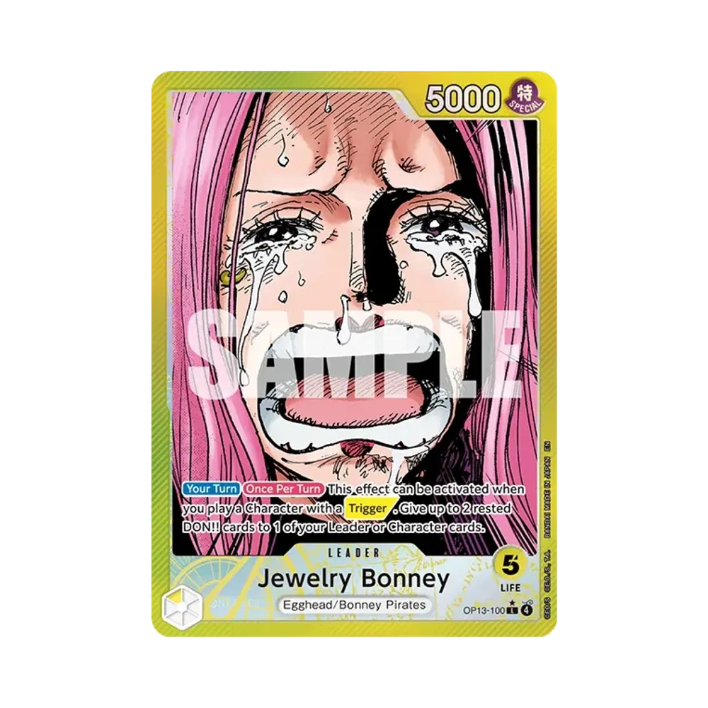Jewelry Bonney L-P [OP13-100] [EN](Booster Pack "CARRYING ON HIS WILL")