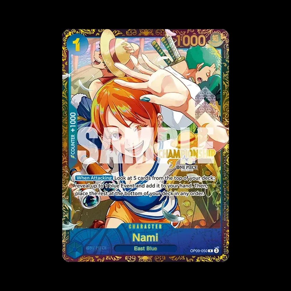 Nami R [OP09-050] [EN](Promotional Card "Championship 25-26 Offline Regionals Season 1")