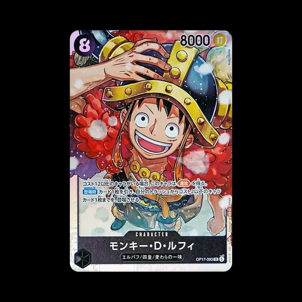 Monkey.D.Luffy SR [OP17-093](Booster Pack "THE WORLD’S STRONGEST WARRIORS")