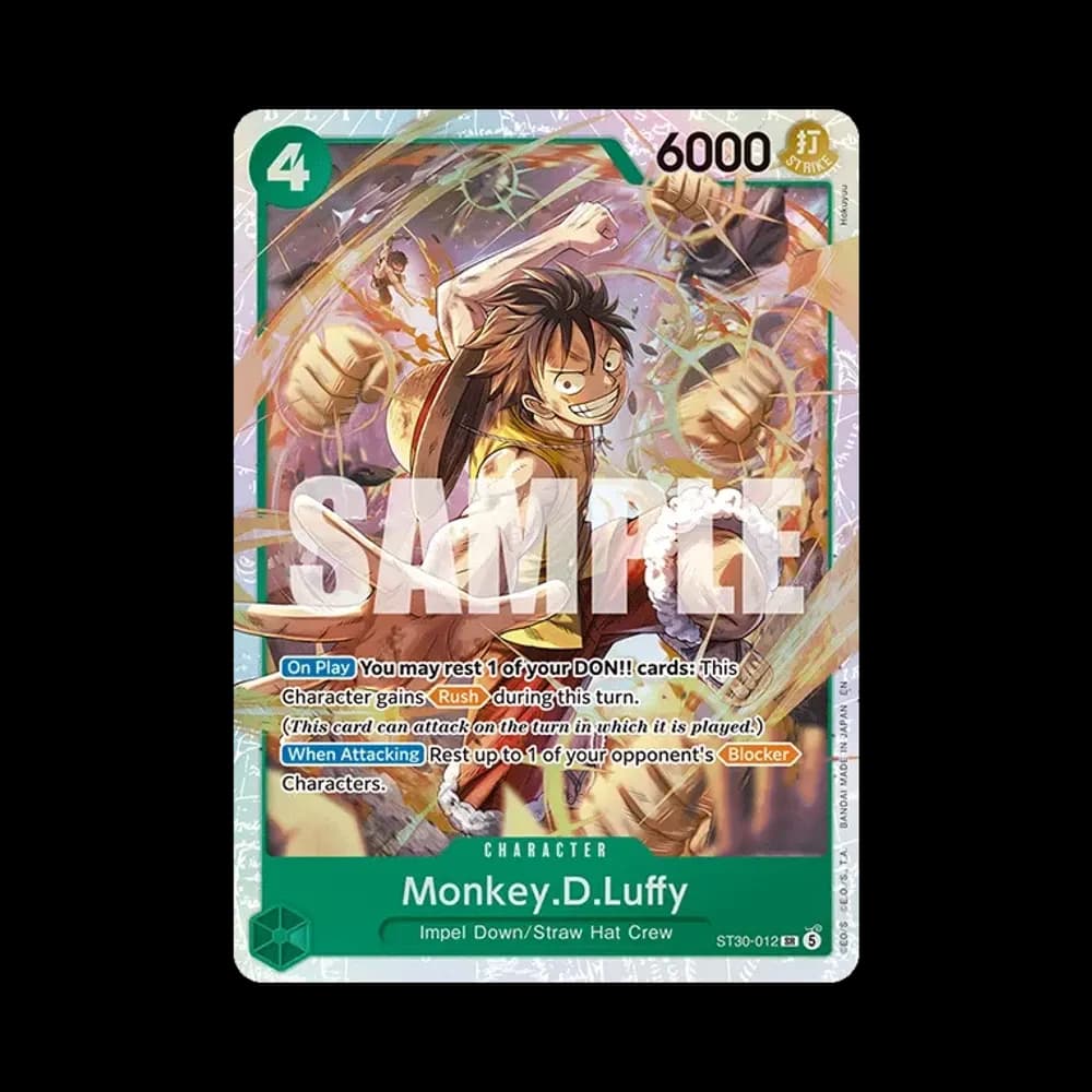 Monkey.D.Luffy SR [ST30-012][EN](Starter Deck EX "Luffy&Ace")