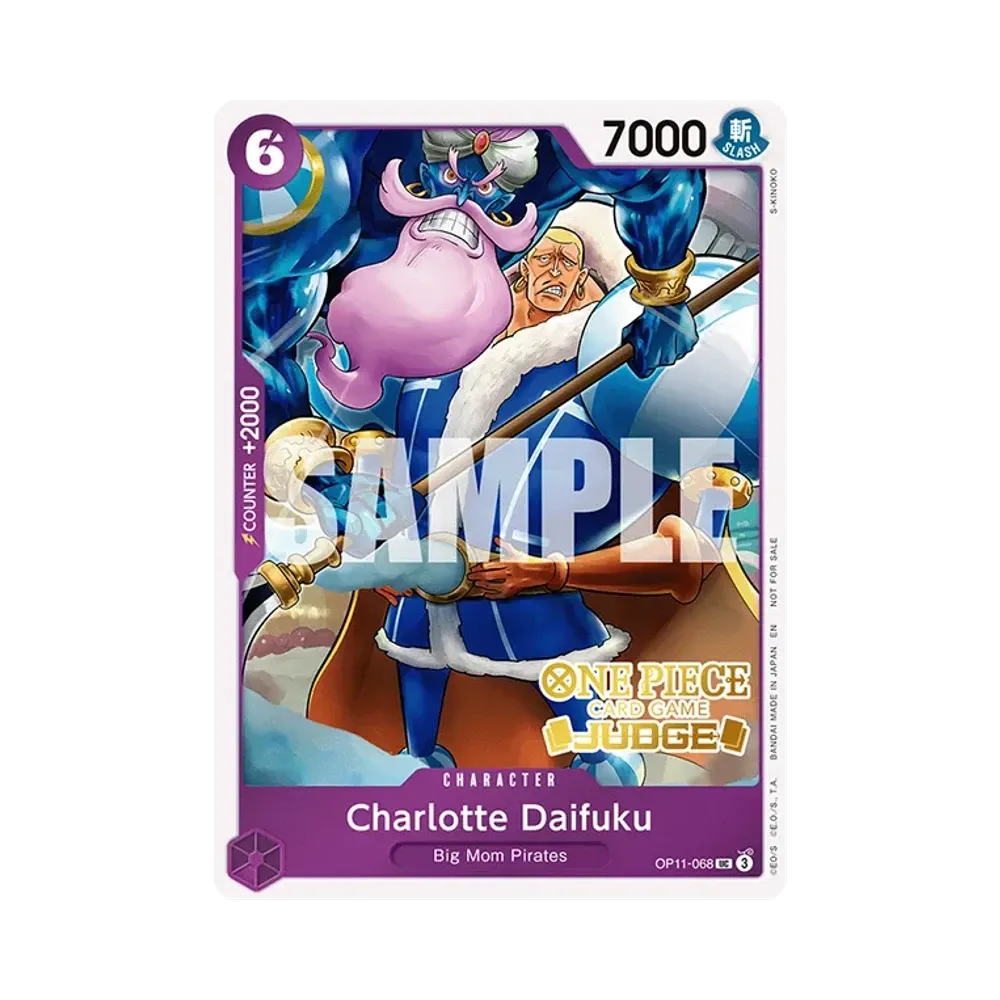Charlotte Daifuku UC [OP11-068][EN](Promotional Card "Judge Pack Vol.7")