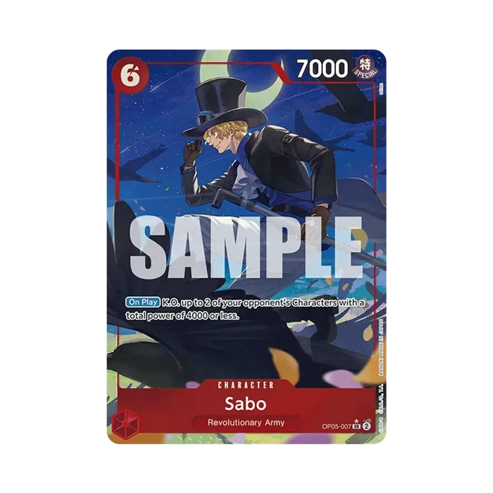 Sabo SR-P [OP05-007] [EN](Premium Booster "ONE PIECE CARD THE BEST")