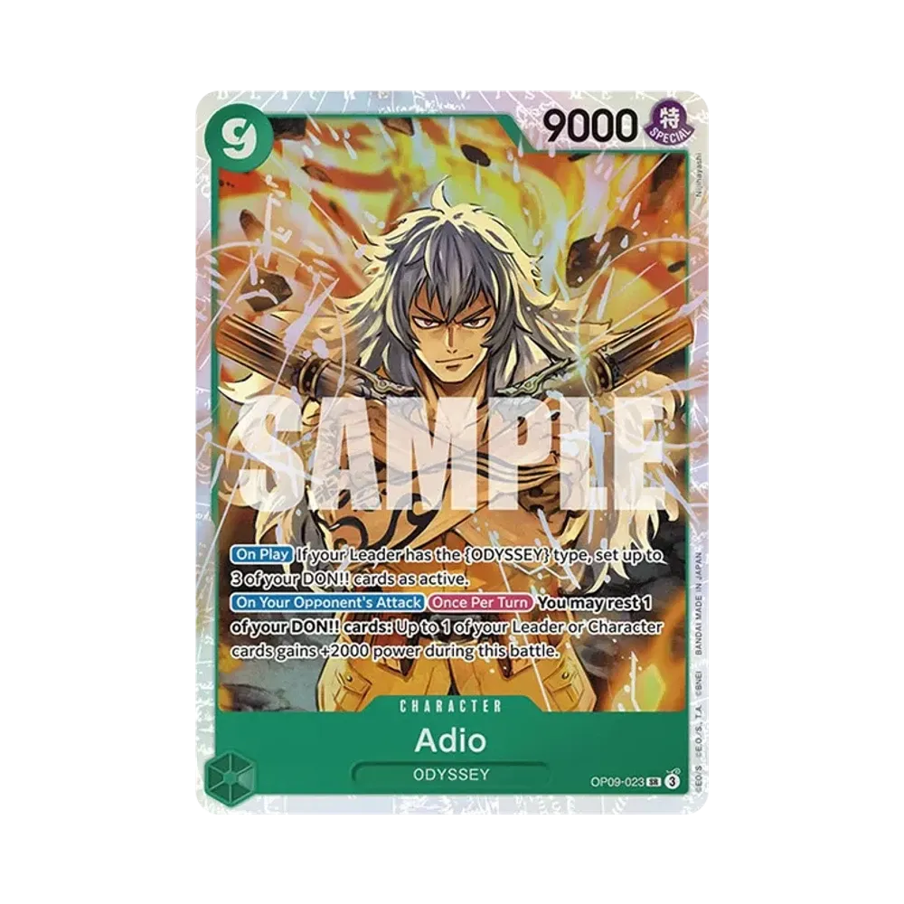 Adio SR [OP09-023] [EN](Booster Pack "Emperors in the New World")