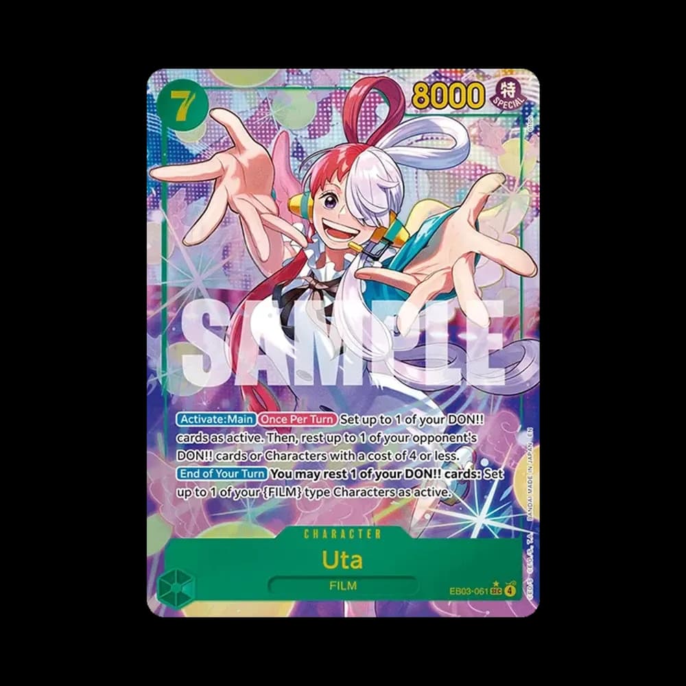 Uta SEC-P [EB03-061][EN] (Extra Booster "HEROINES EDITION")